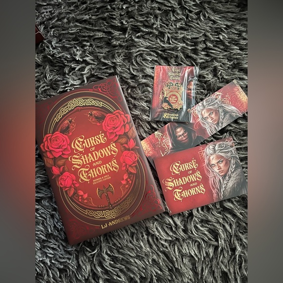 Accents | A Curse Of Shadows And Thorns By Lj Andrews Hardcover Book ...